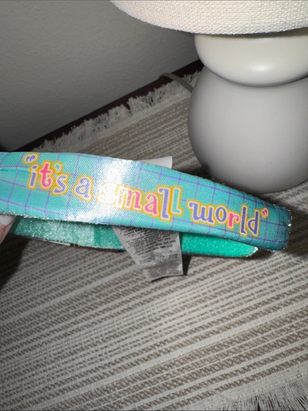 Disney Loungefly It’s A Small World Mickey Mouse Ear Headband NWT - Picture 4 of 4